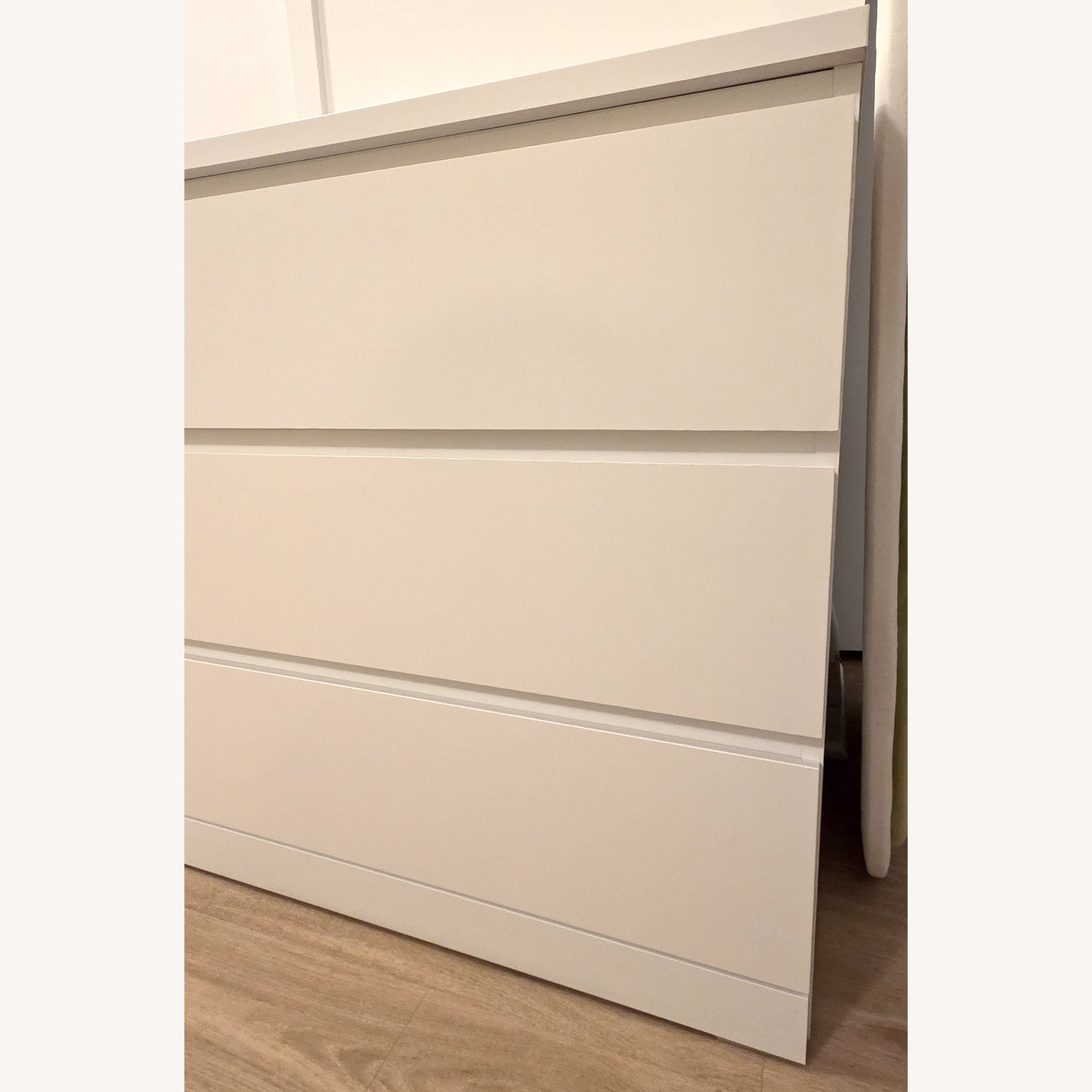 IKEA STORKLINTA White Wood Dresser - image-3
