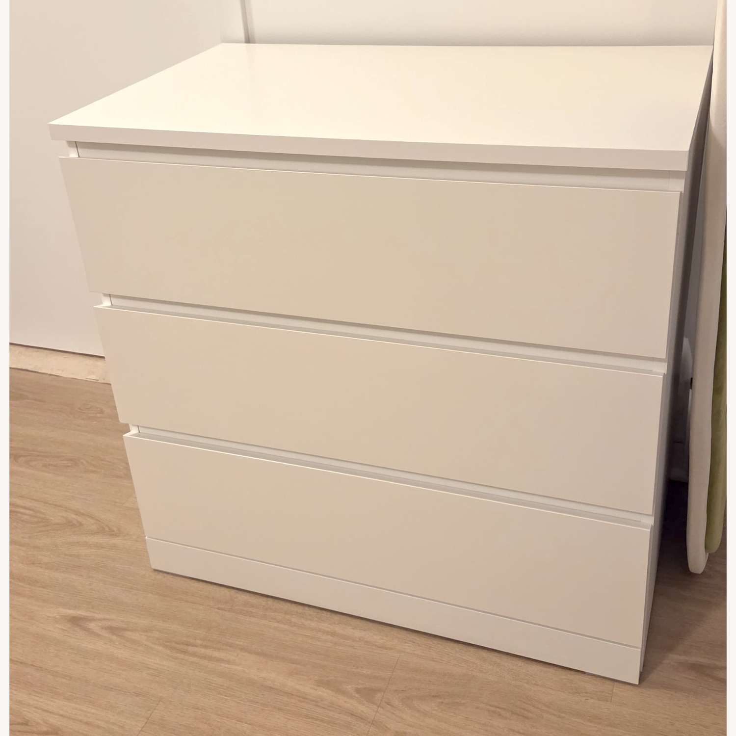 IKEA STORKLINTA White Wood Dresser - image-1