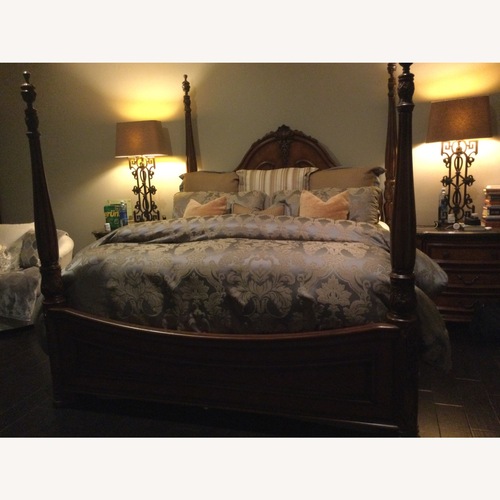 Used King 4 poster Bed Newport Beach  for sale on AptDeco
