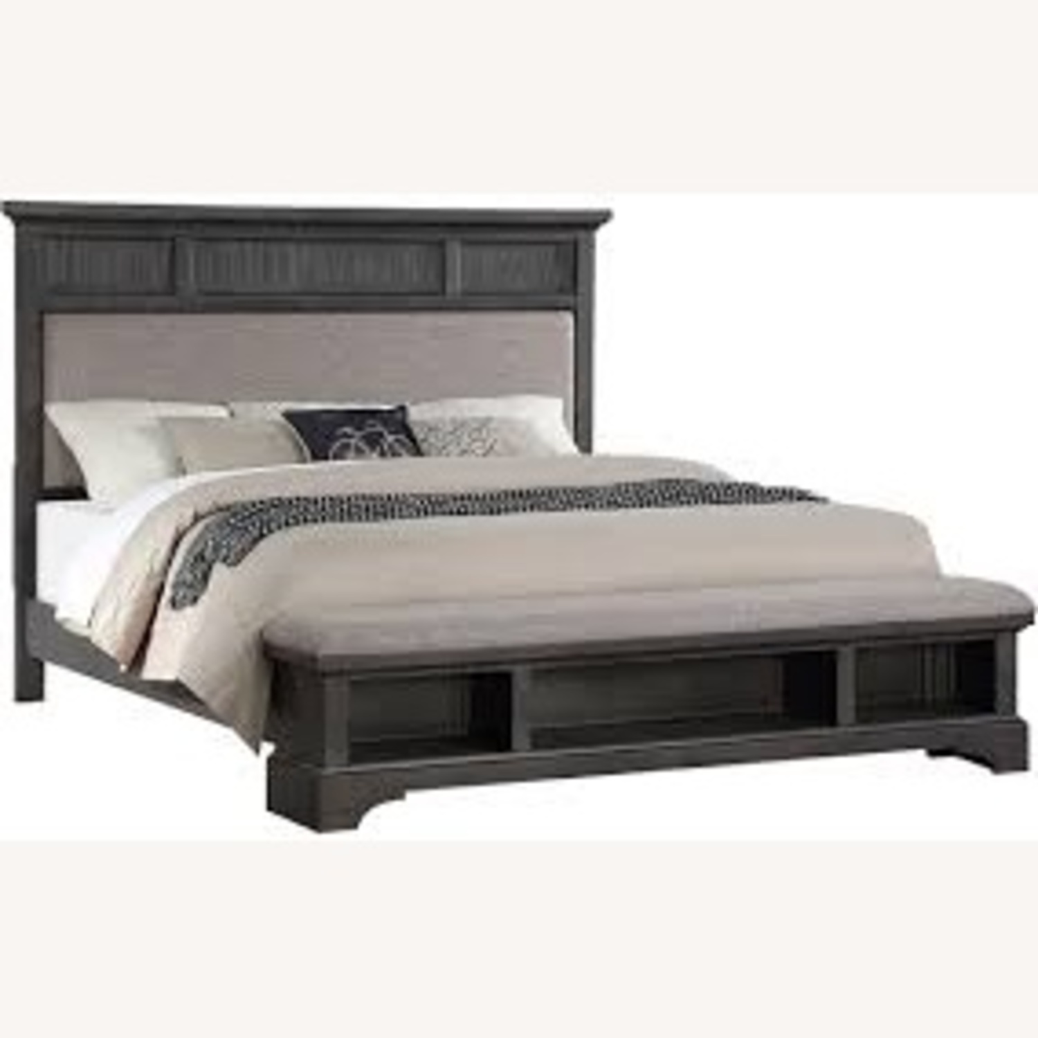 Frisco Gray Prescott King Bed - image-8