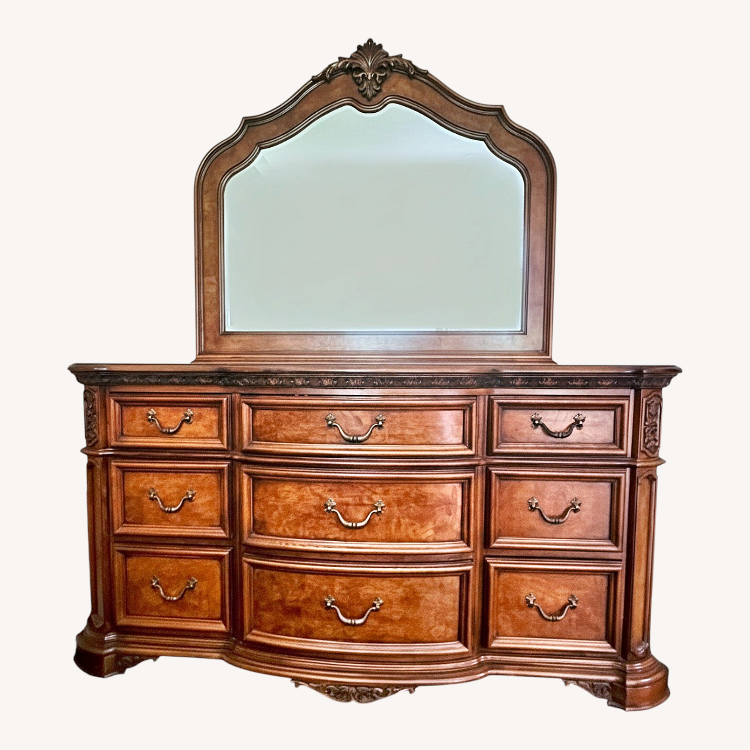 9 Drawer Chest With Mirror  - image-6