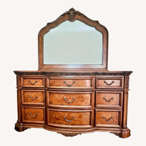Used 9 Drawer Chest With Mirror  for sale on AptDeco