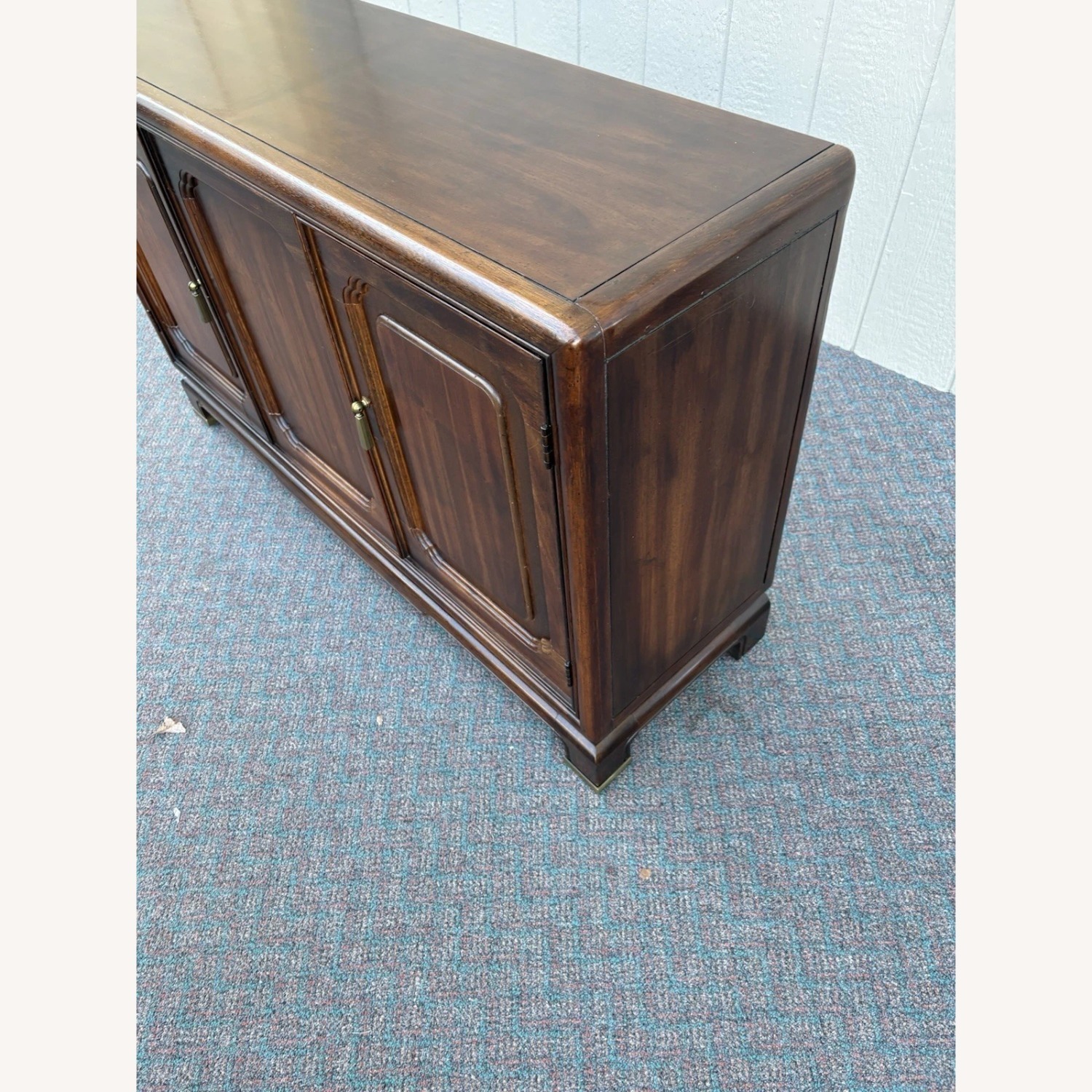 Walnut Buffet Sideboard Server Cabinet - image-3
