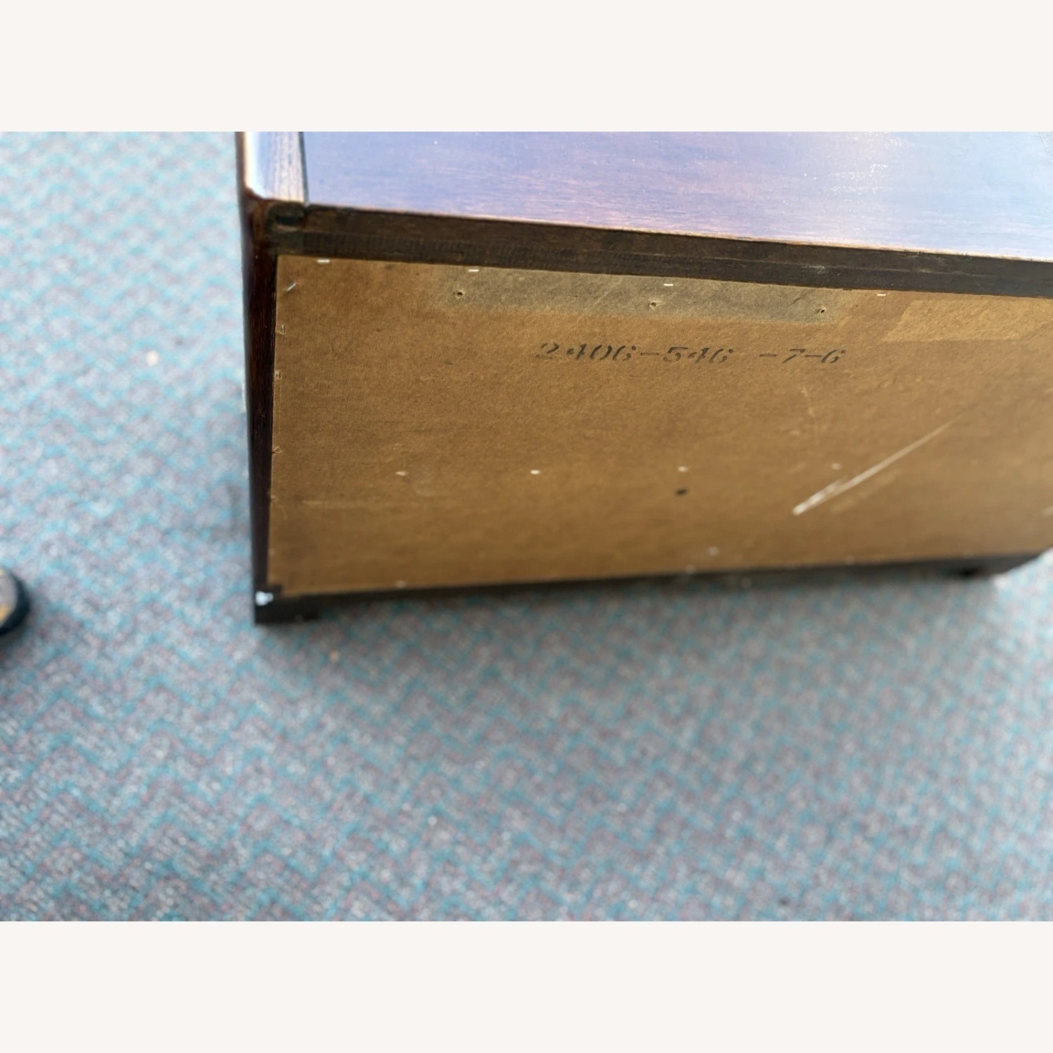 Walnut Buffet Sideboard Server Cabinet - image-12