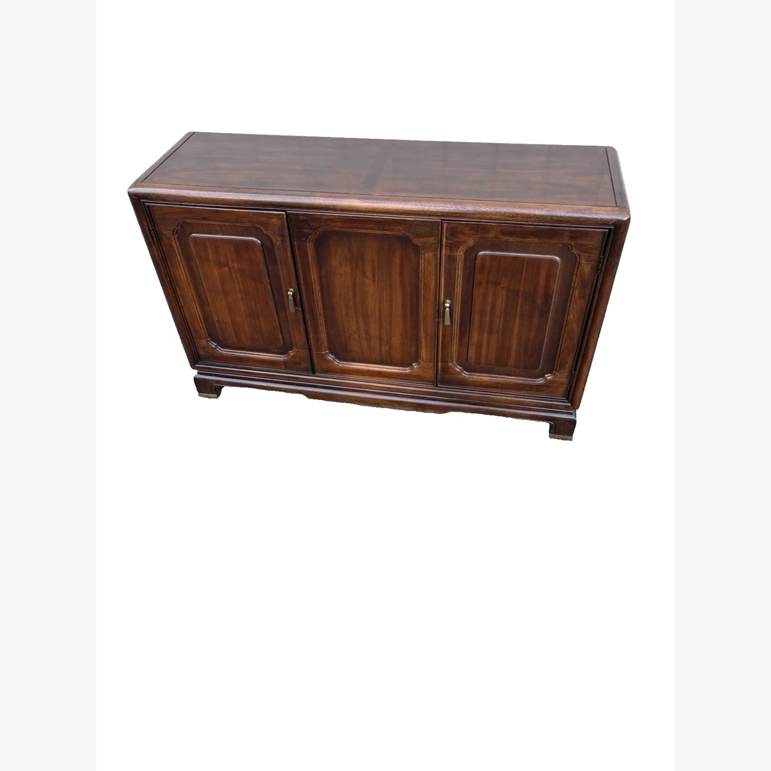Walnut Buffet Sideboard Server Cabinet - image-2