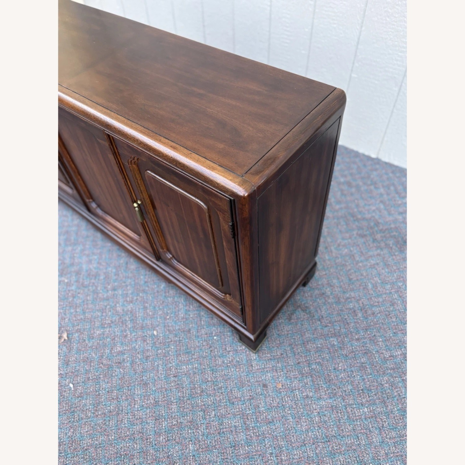 Walnut Buffet Sideboard Server Cabinet - image-6