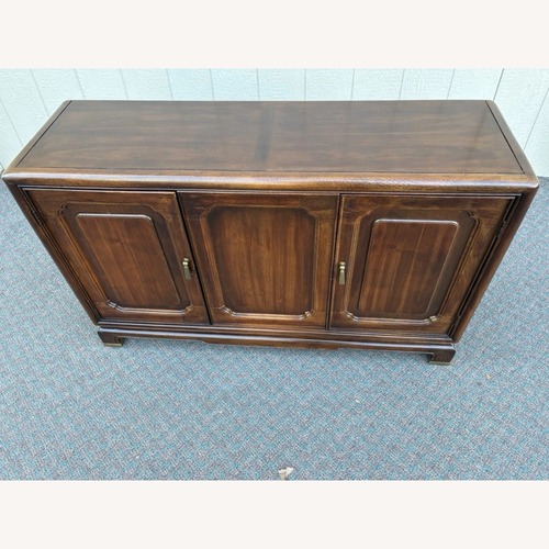 Used Walnut Buffet Sideboard Server Cabinet for sale on AptDeco