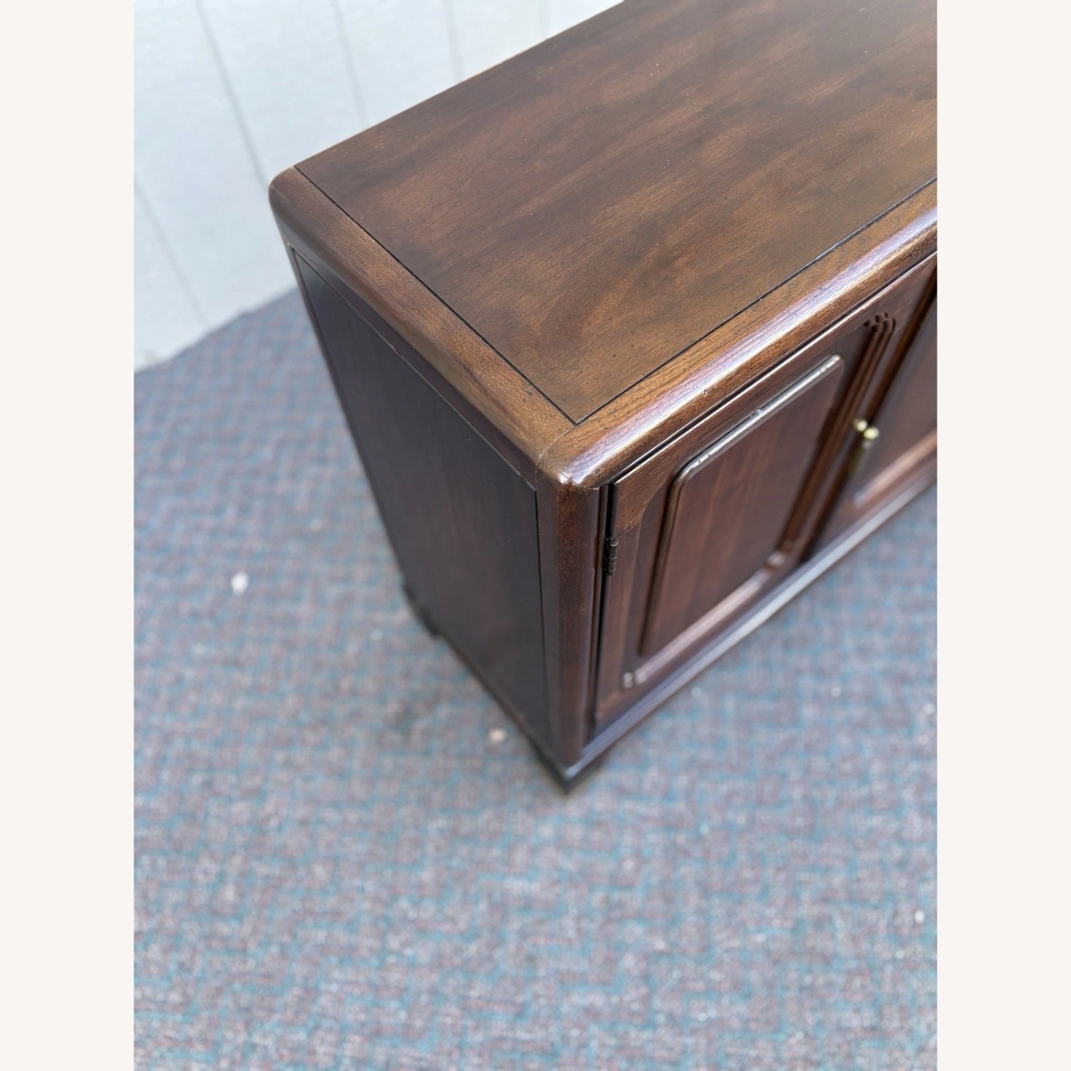 Walnut Buffet Sideboard Server Cabinet - image-5