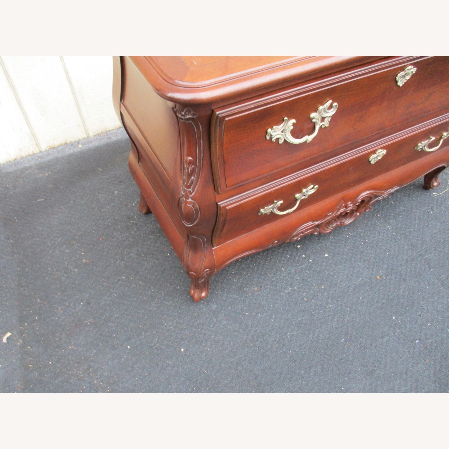 Century Furniture Dark Brown Dresser Chest Cabinet - image-2