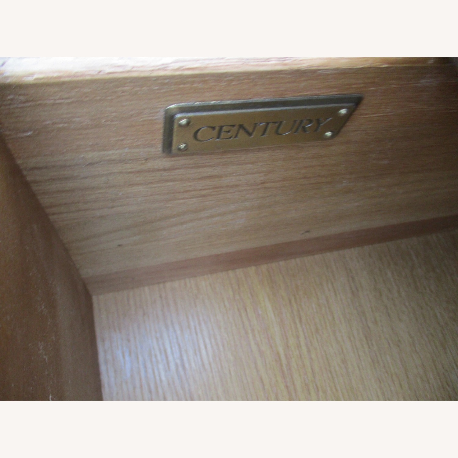 Century Furniture Dark Brown Dresser Chest Cabinet - image-8