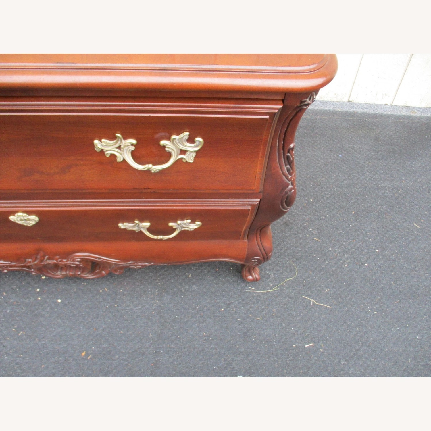 Century Furniture Dark Brown Dresser Chest Cabinet - image-5
