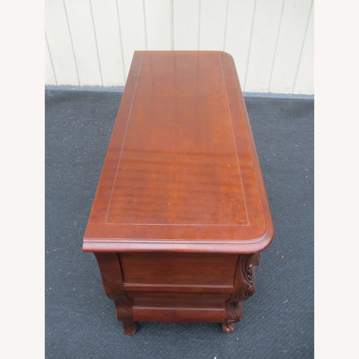 Century Furniture Dark Brown Dresser Chest Cabinet - image-9