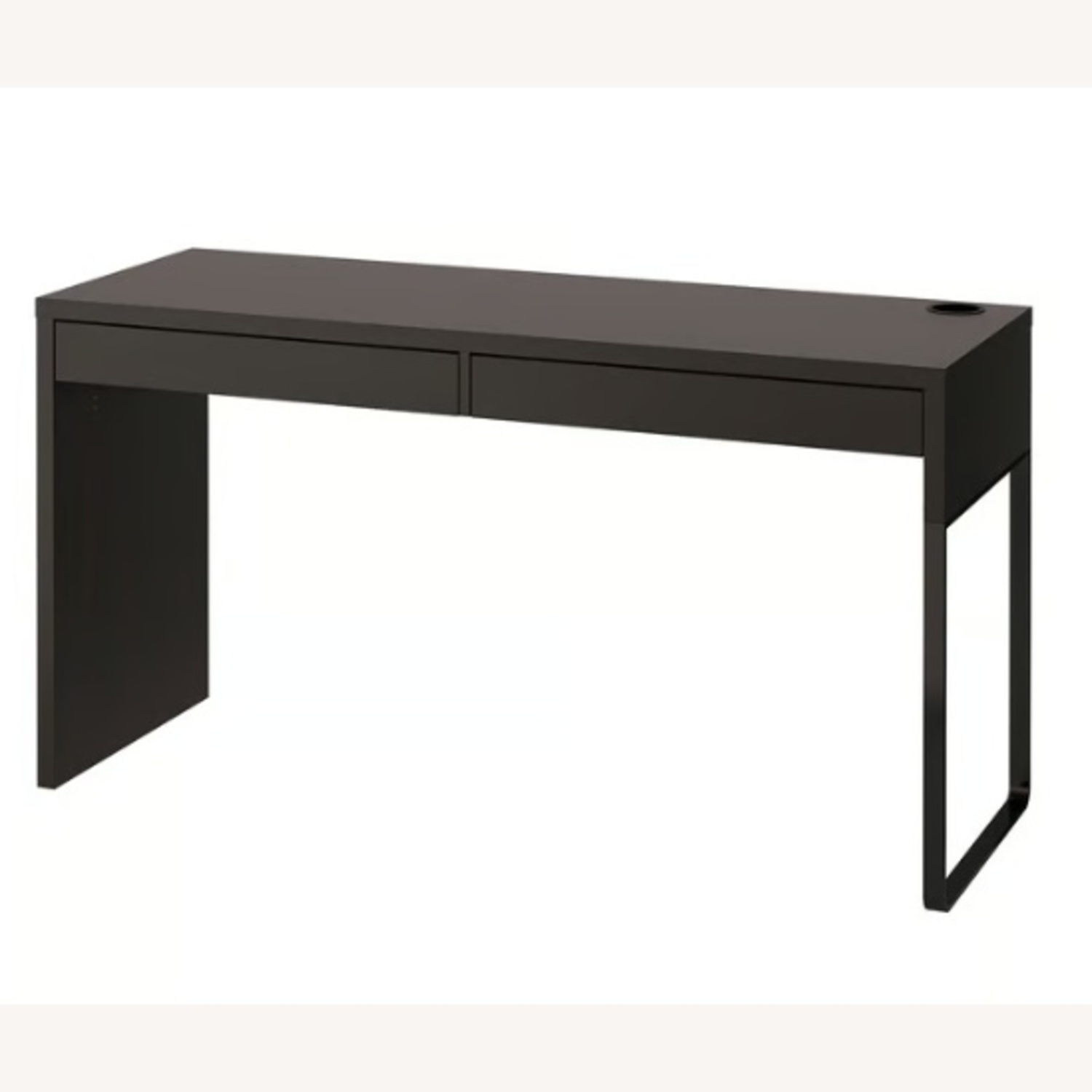 IKEA MICKE Dark Brown Desk - image-4