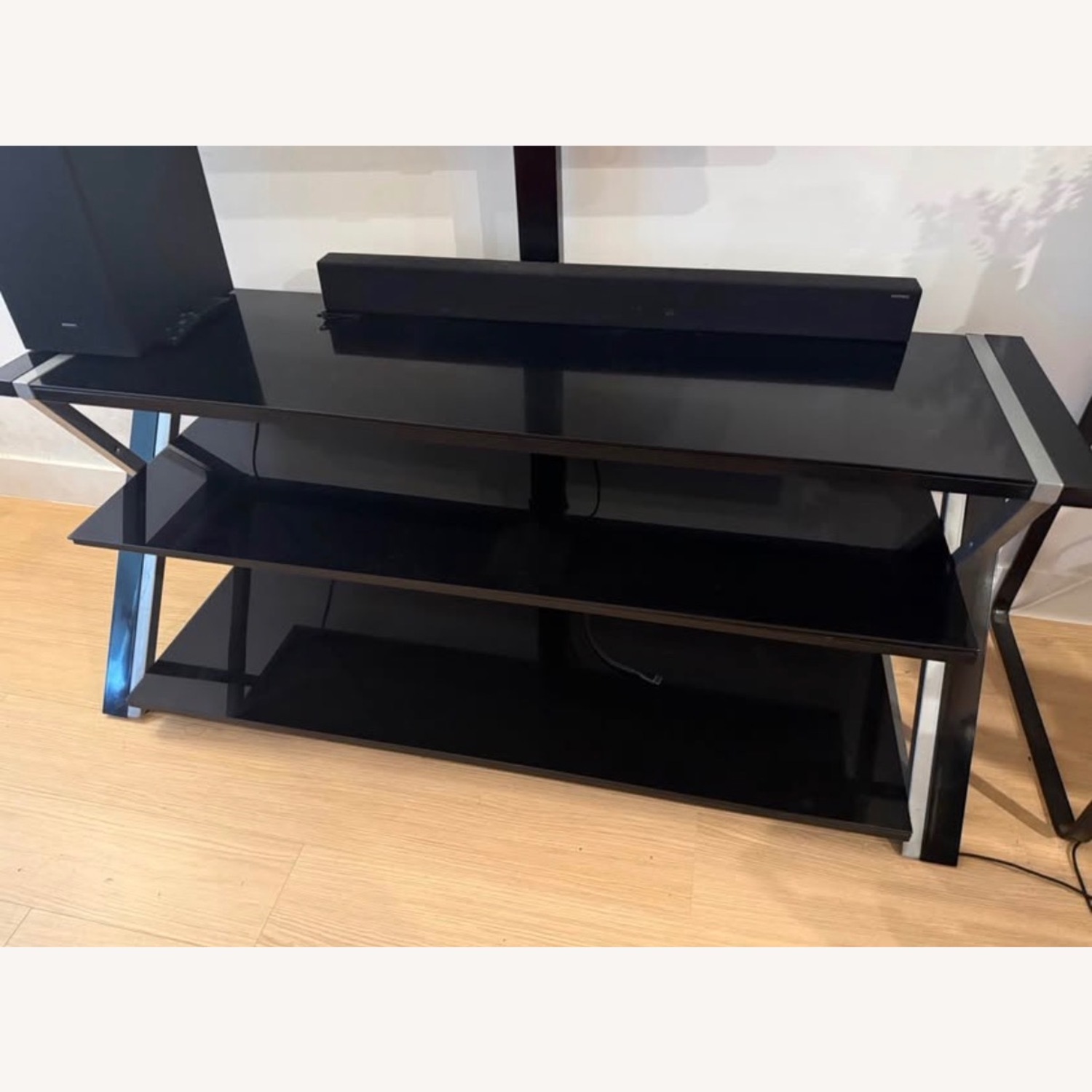 Ikram Design Black Glass TV stand  - image-2