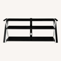 Ikram Design Black Glass TV stand 