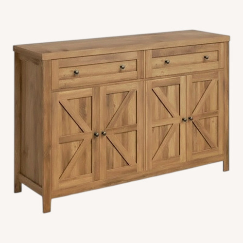 Used Wayfair Laurel Foundry Light Brown Wood Sideboard for sale on AptDeco
