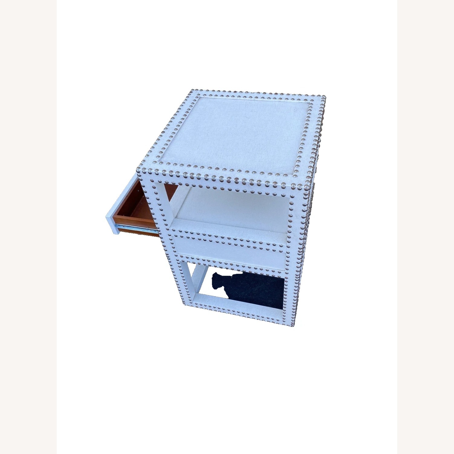 Pair Decorator Modern Nightstand End Table Stand - image-6