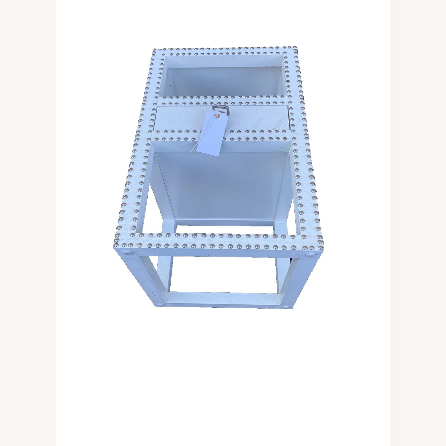 Pair Decorator Modern Nightstand End Table Stand - image-7