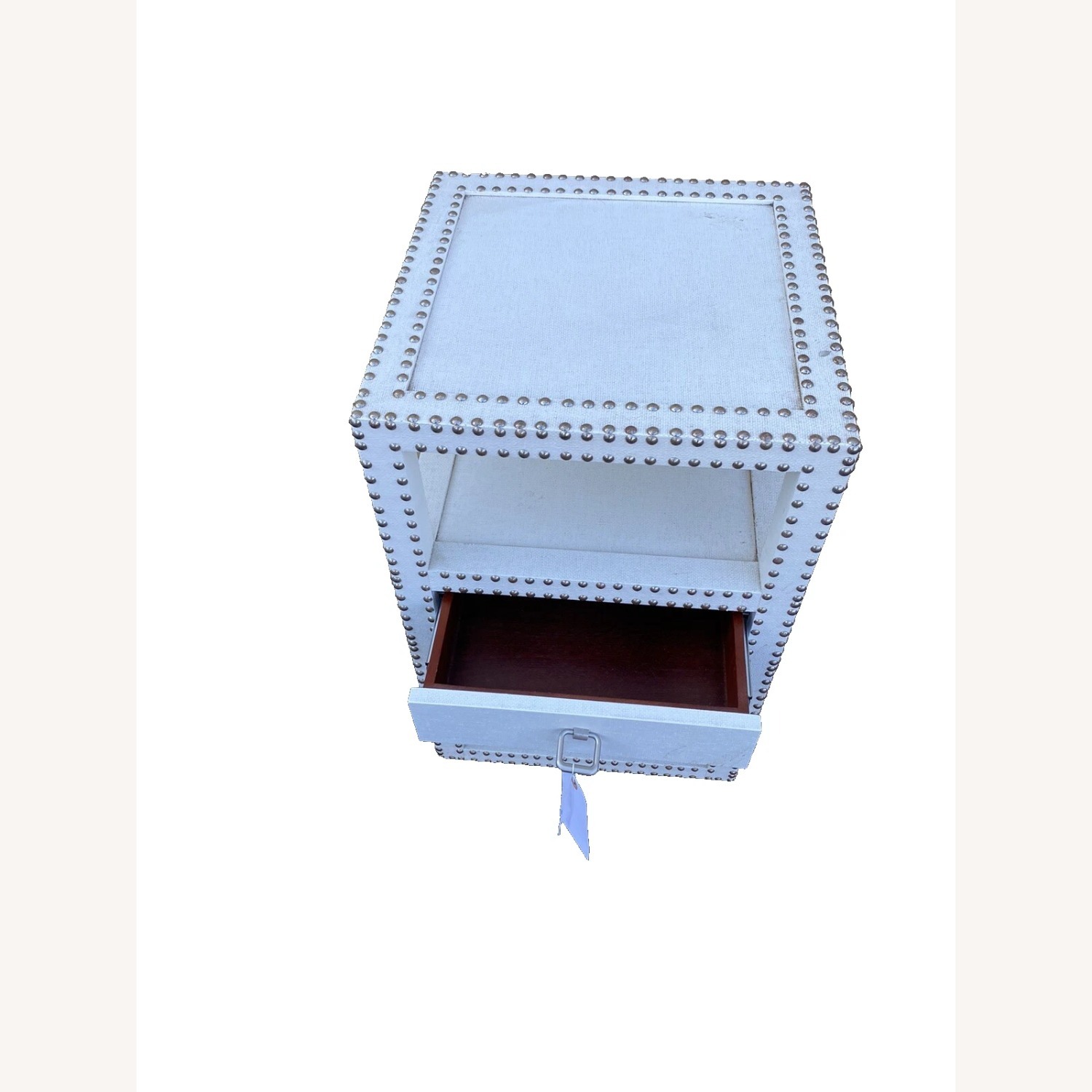 Pair Decorator Modern Nightstand End Table Stand - image-9