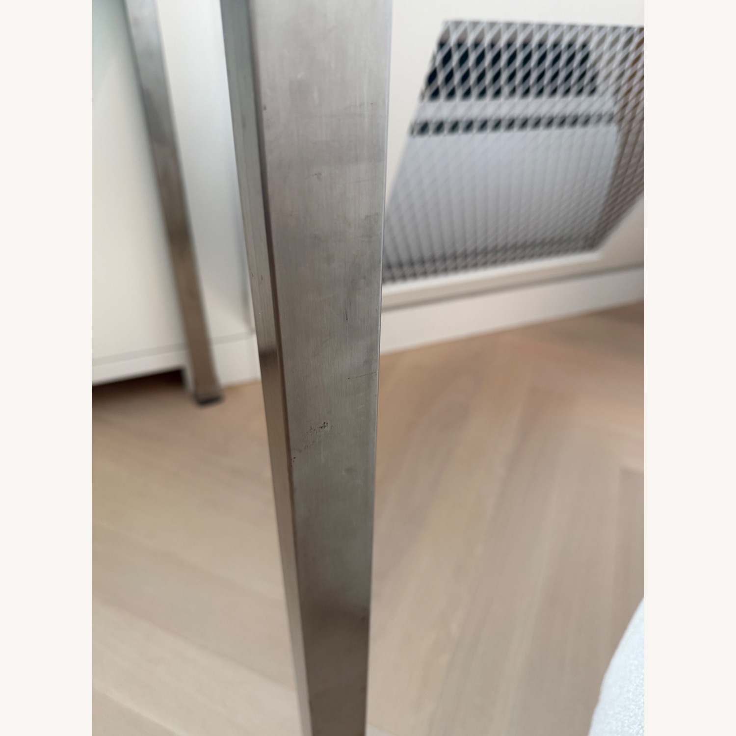 Room & Board Parsons Steel & Glass Dining Table - image-6