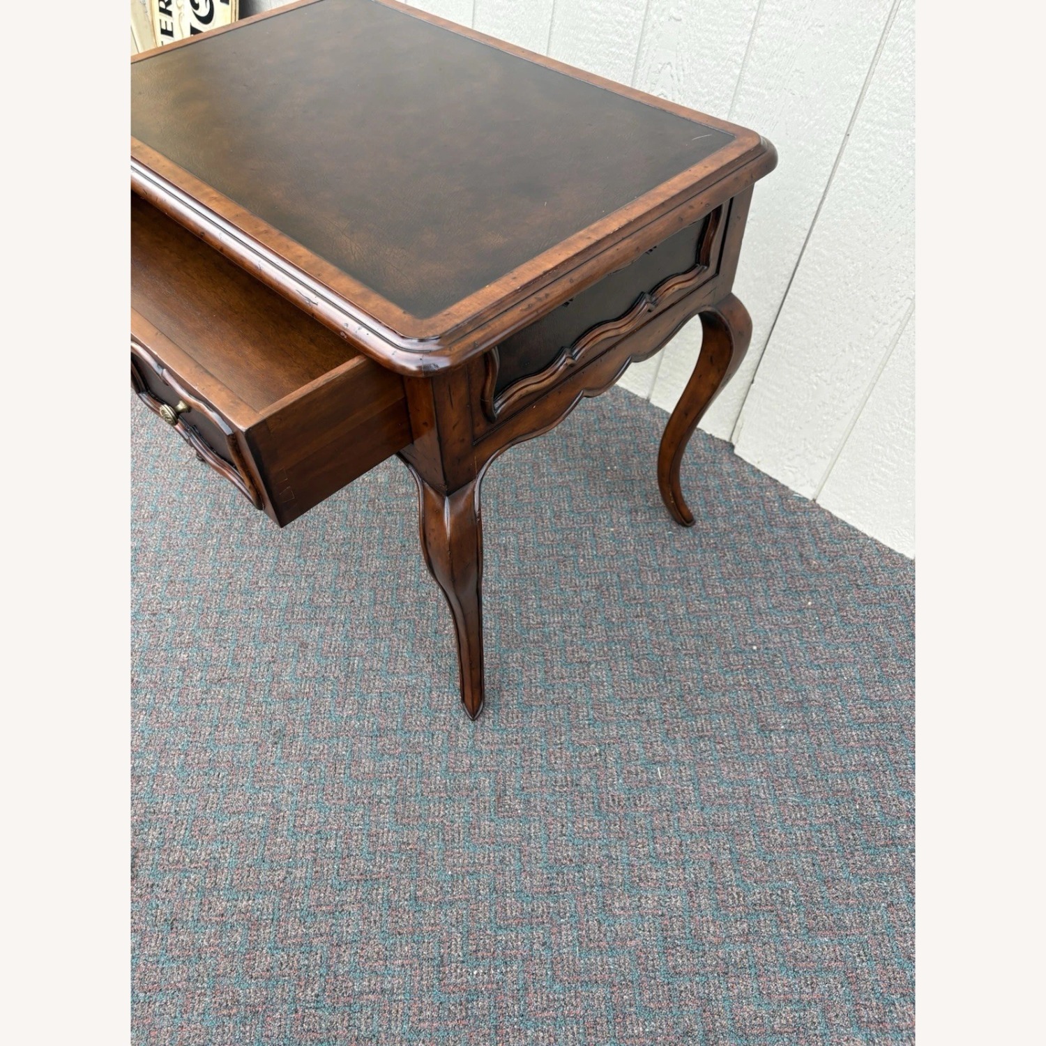 DREXEL HERITAGE Console Library Table with Drawer - image-4