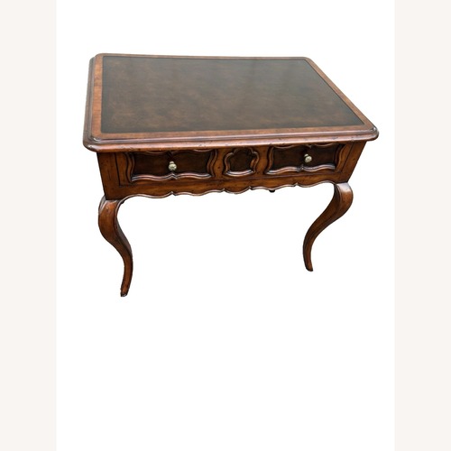 Used DREXEL HERITAGE Console Library Table with Drawer for sale on AptDeco
