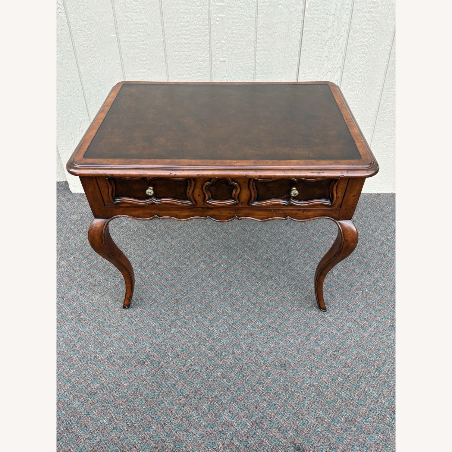 DREXEL HERITAGE Console Library Table with Drawer - image-6