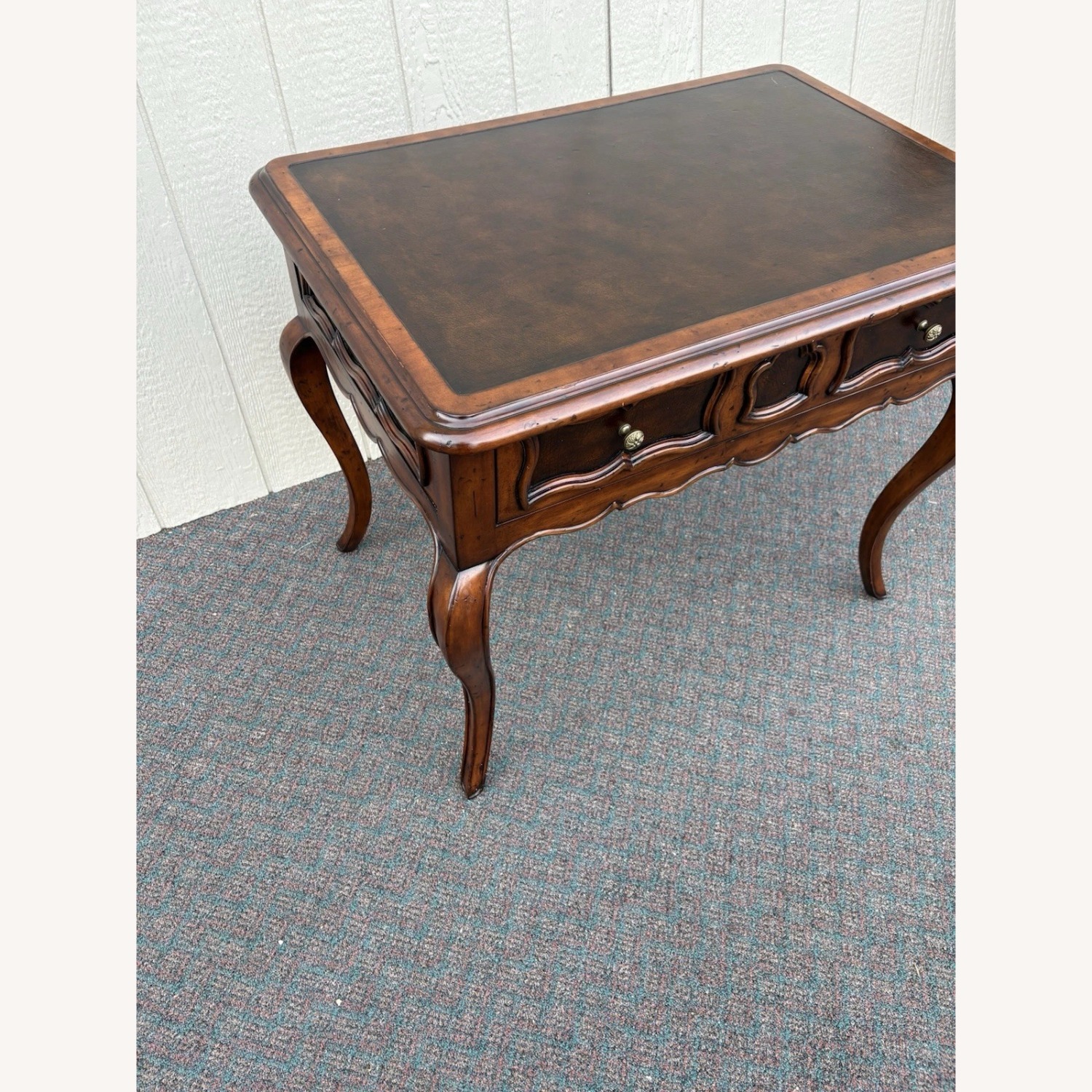 DREXEL HERITAGE Console Library Table with Drawer - image-2