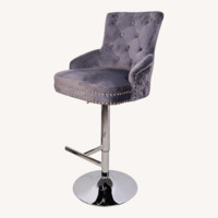 One King's Lane Gray Barstools