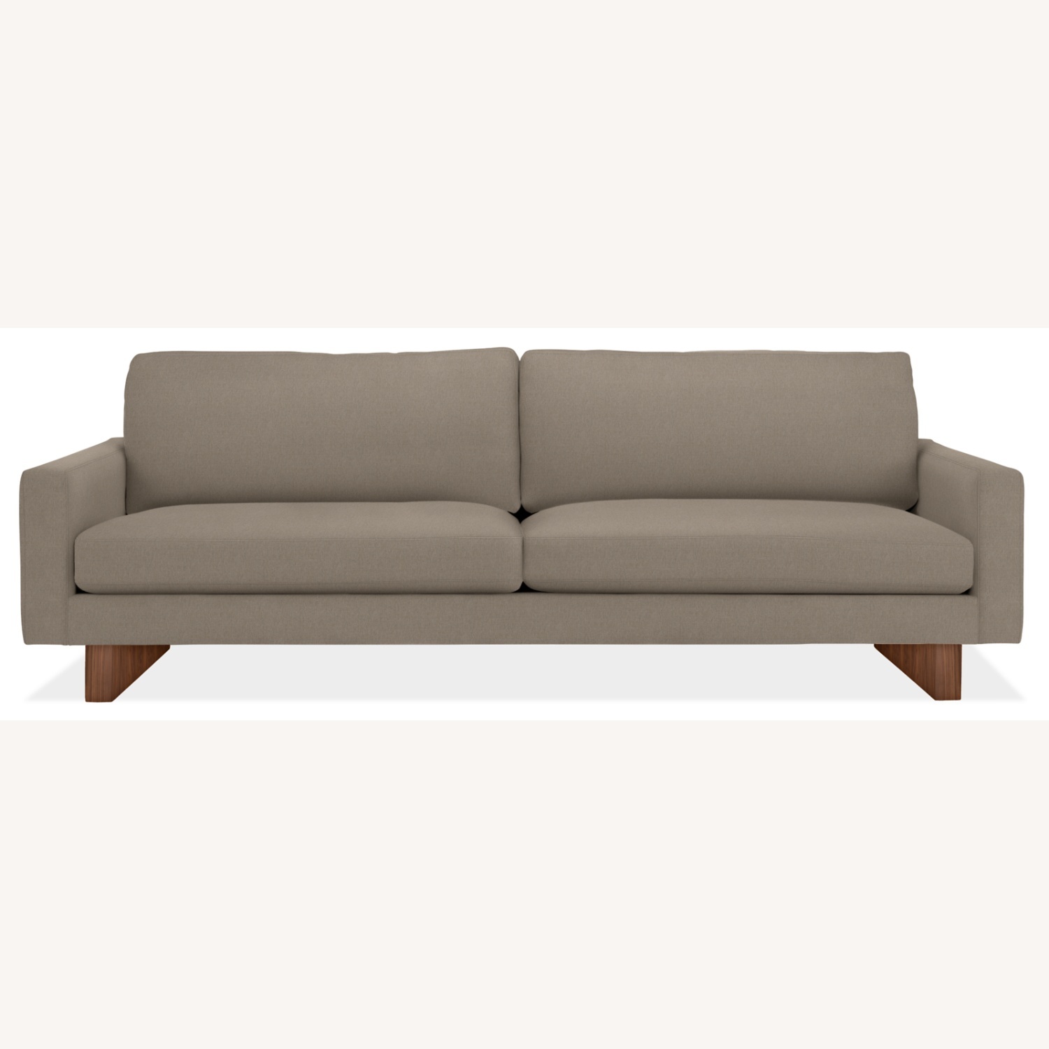 Room & Board Pierson Light Tan Velvet Sofa - image-4
