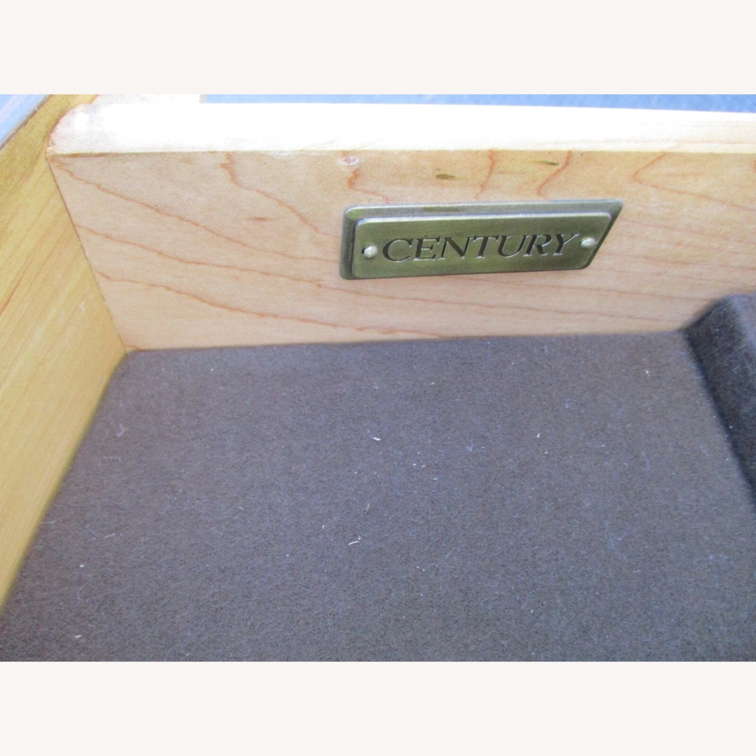 Century Furniture Marble Top Sideboard Cabinet - image-10