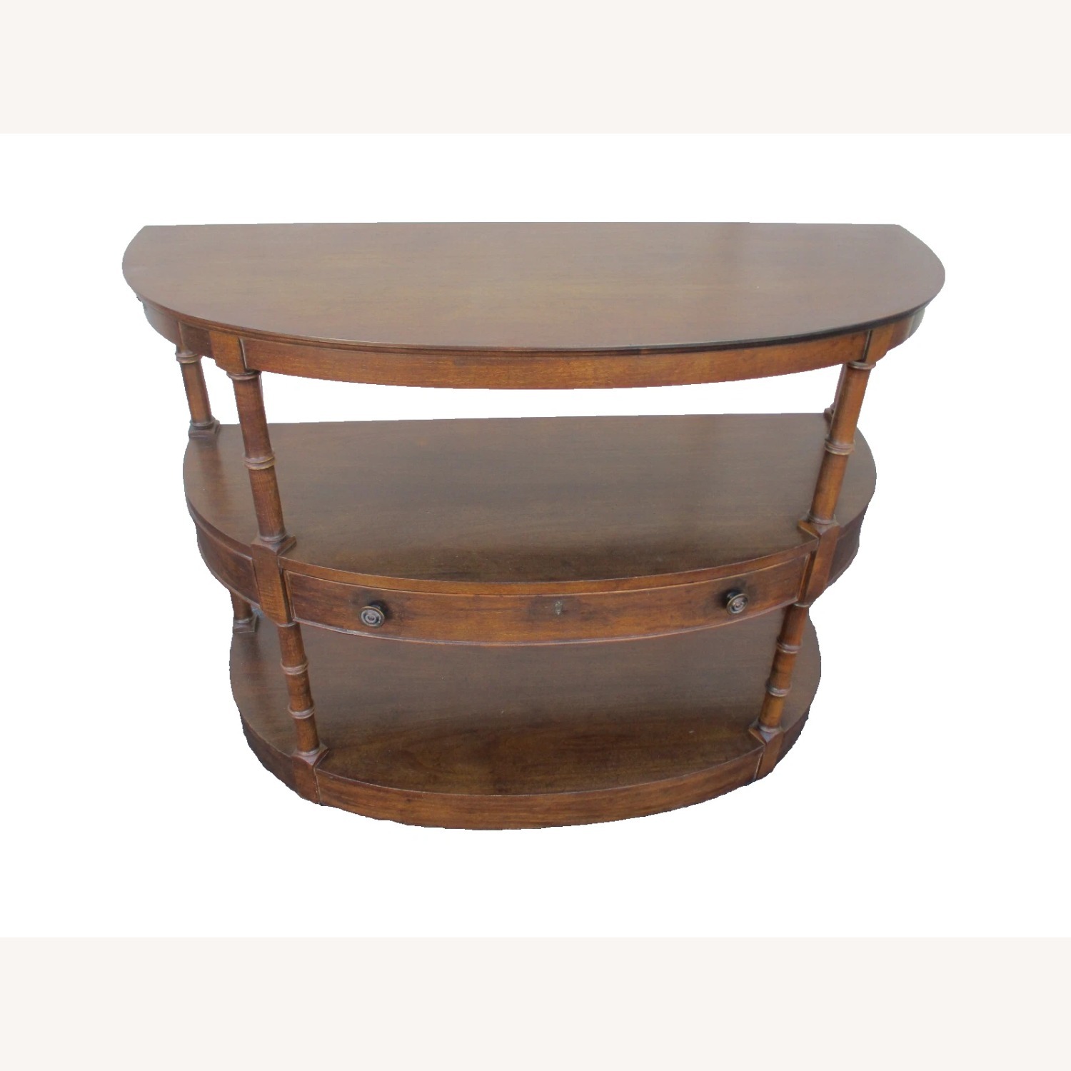 Century Furniture Marble Top Sideboard Cabinet - image-11