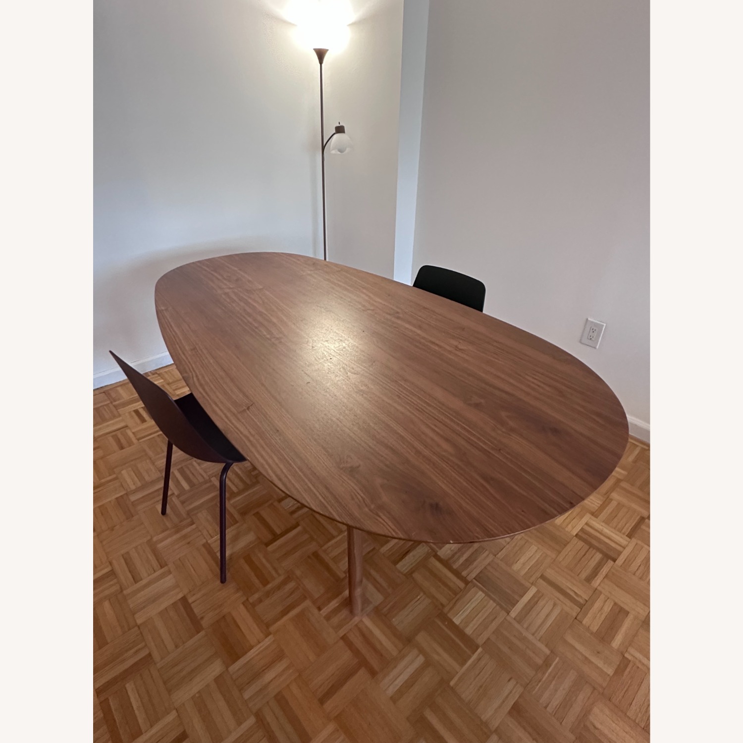 Blu Dot Dark Brown Wood Dining Table - image-1