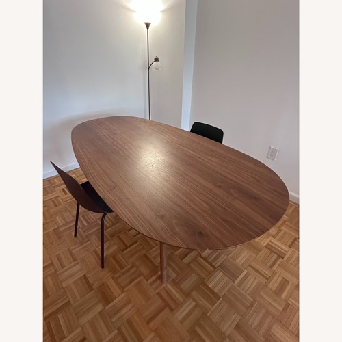 Used Blu Dot Dark Brown Wood Dining Table for sale on AptDeco