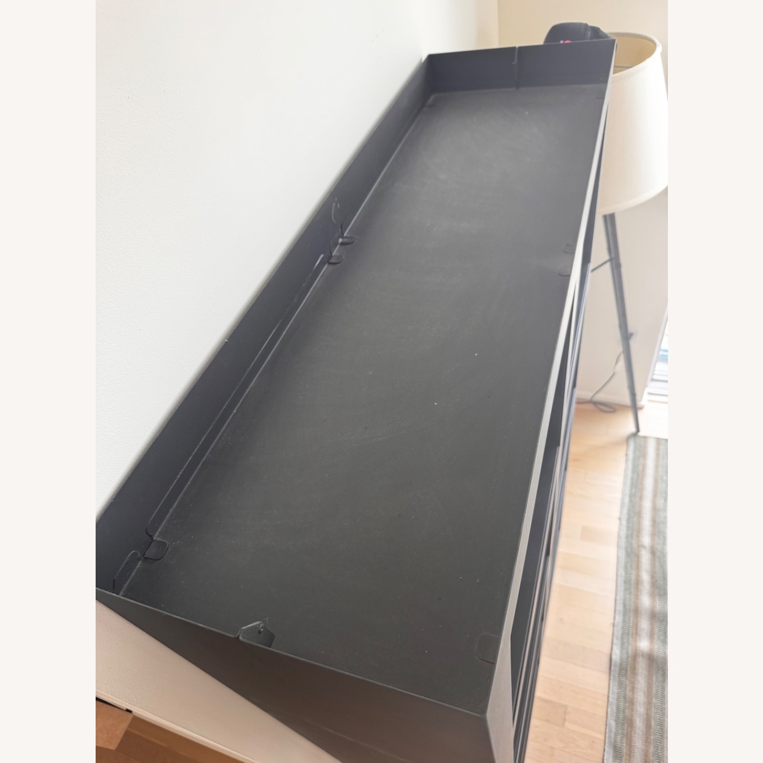 Crate & Barrel Shadow Box Tower Bookcase - image-9