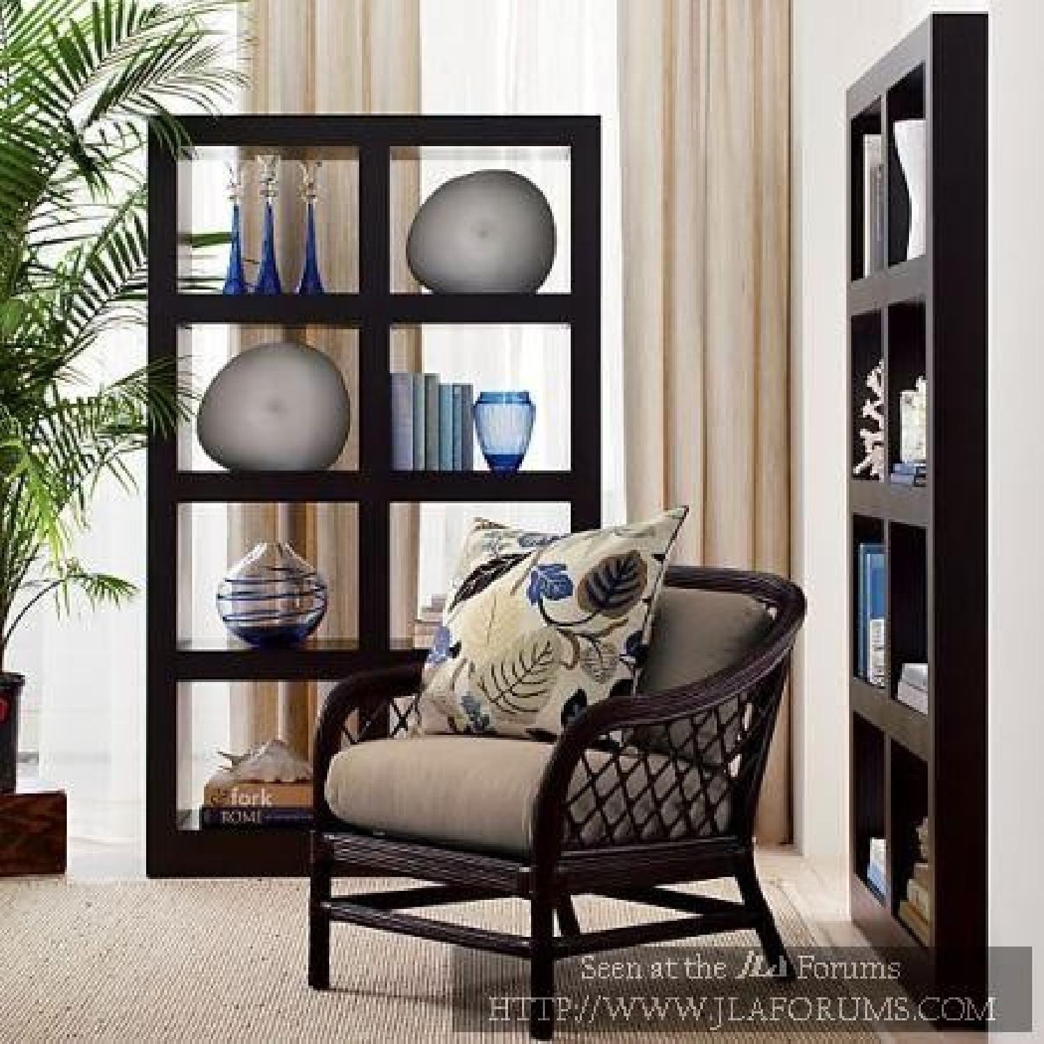 Crate & Barrel Shadow Box Tower Bookcase - image-11