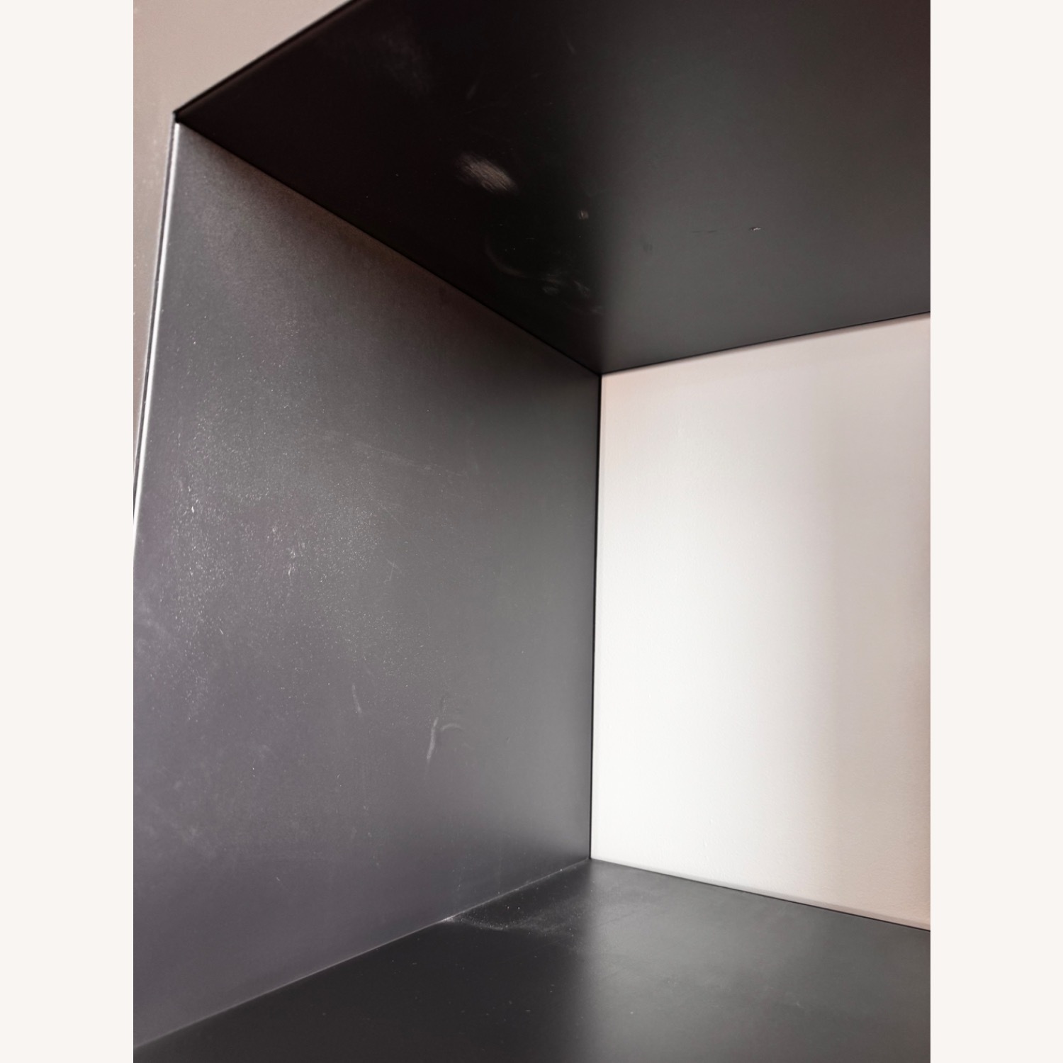 Crate & Barrel Shadow Box Tower Bookcase - image-5