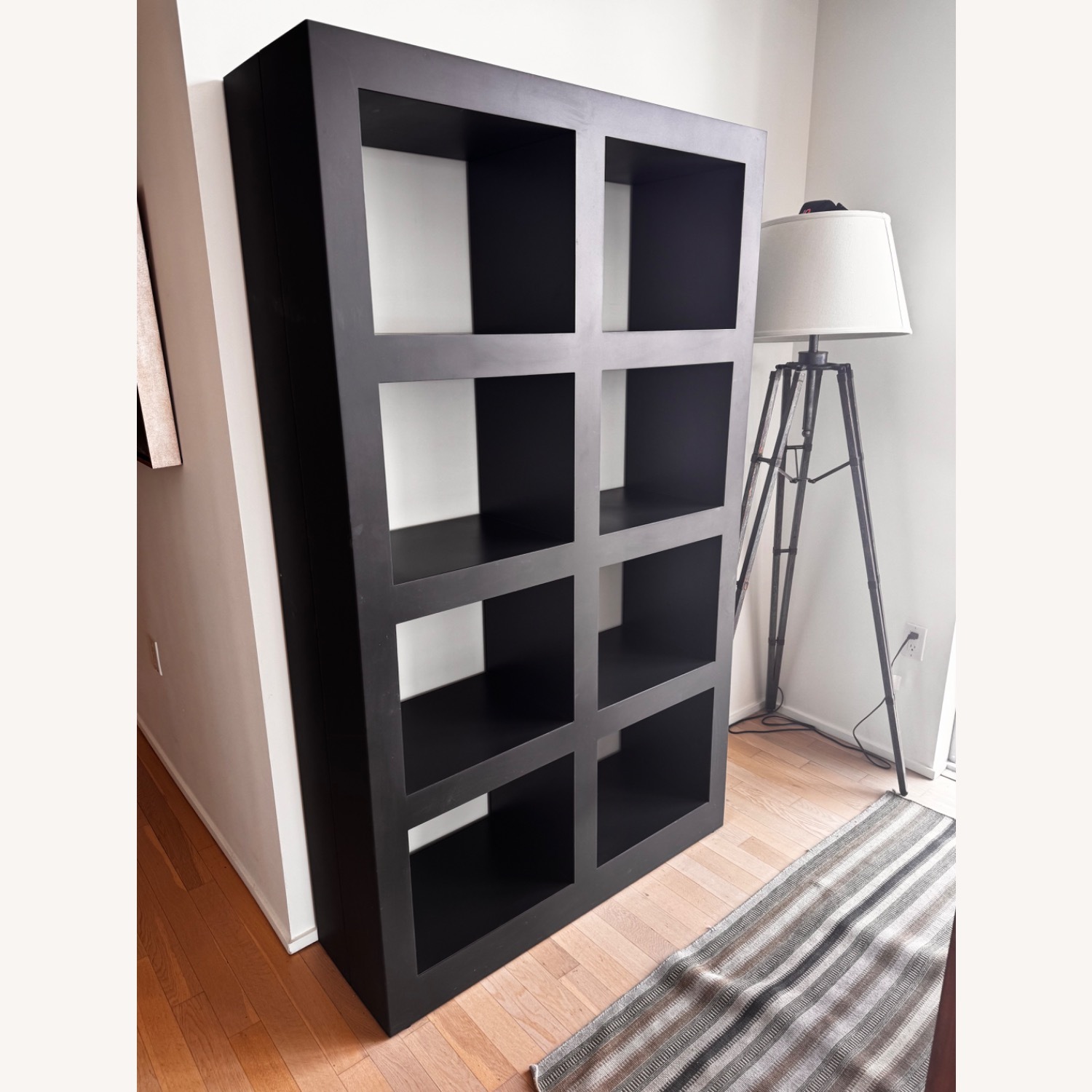Crate & Barrel Shadow Box Tower Bookcase - image-2