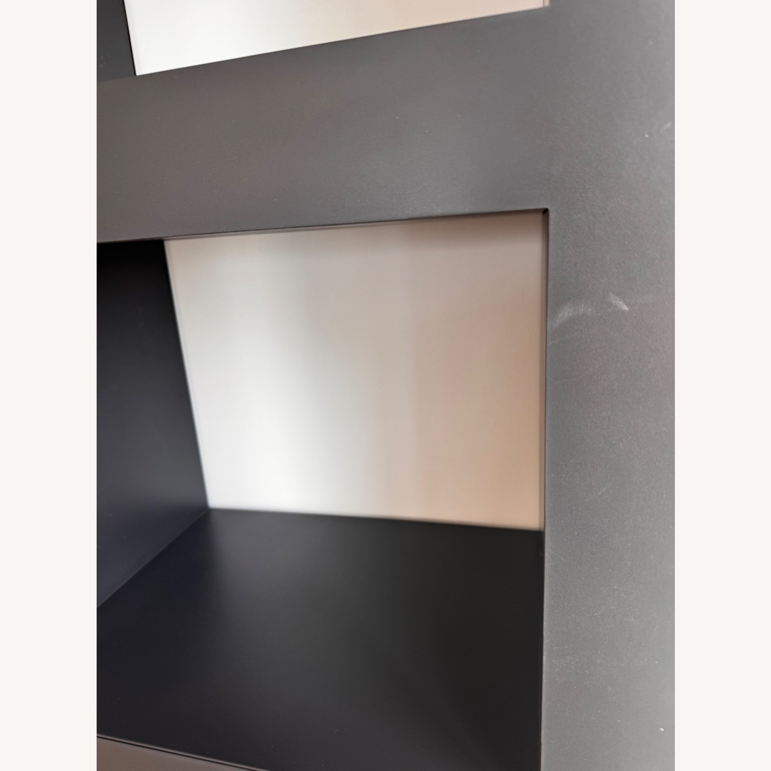 Crate & Barrel Shadow Box Tower Bookcase - image-4