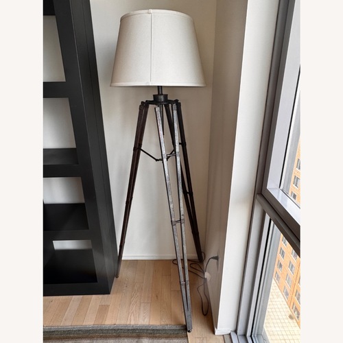 Used Uttermost Metal Floor Lamp for sale on AptDeco