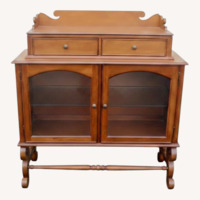 Lane Furniture Sideboard  Curio Display Cabinet