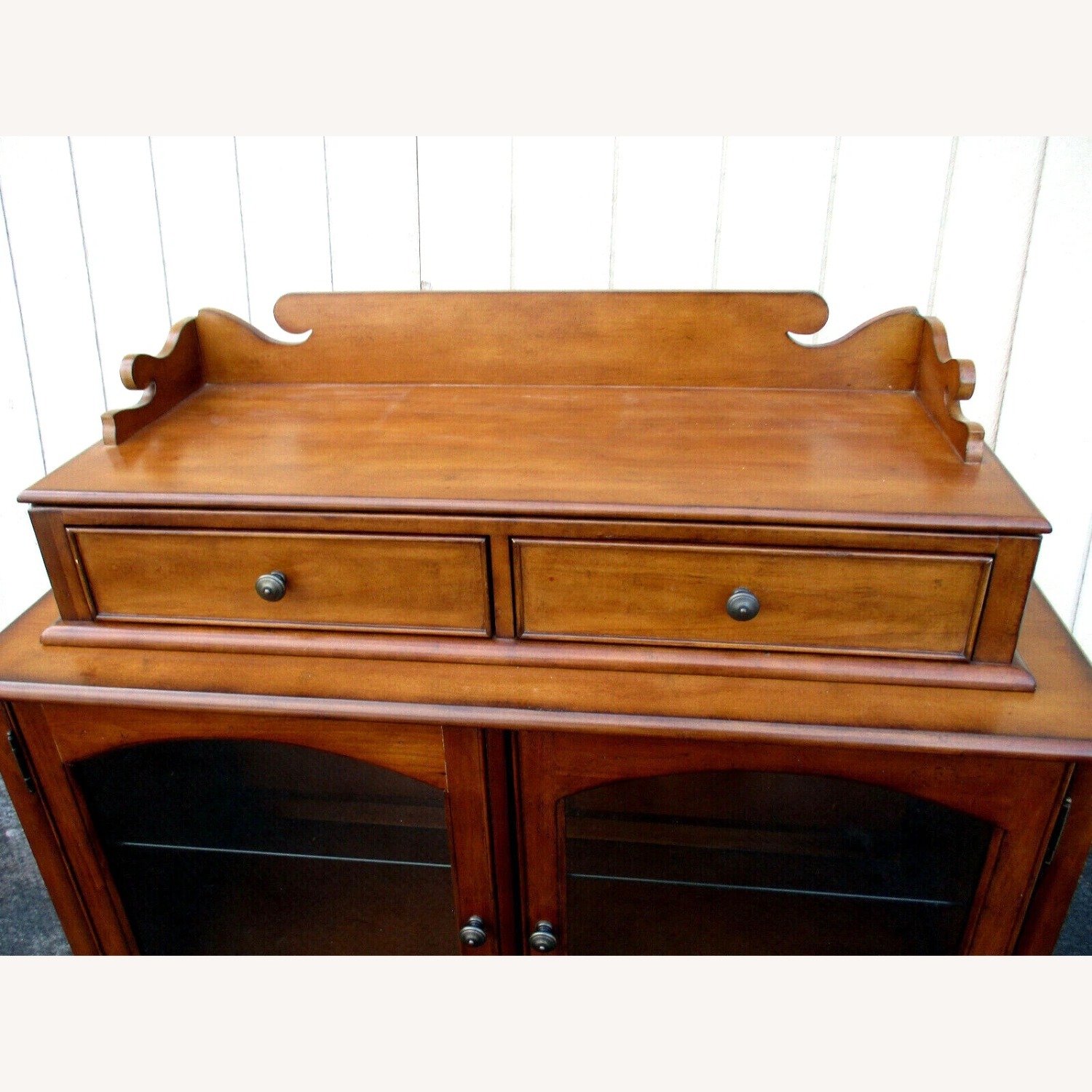 Lane Furniture Sideboard  Curio Display Cabinet - image-4