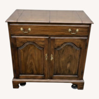 Henkel Harris Cherry Bar Cart Sideboard