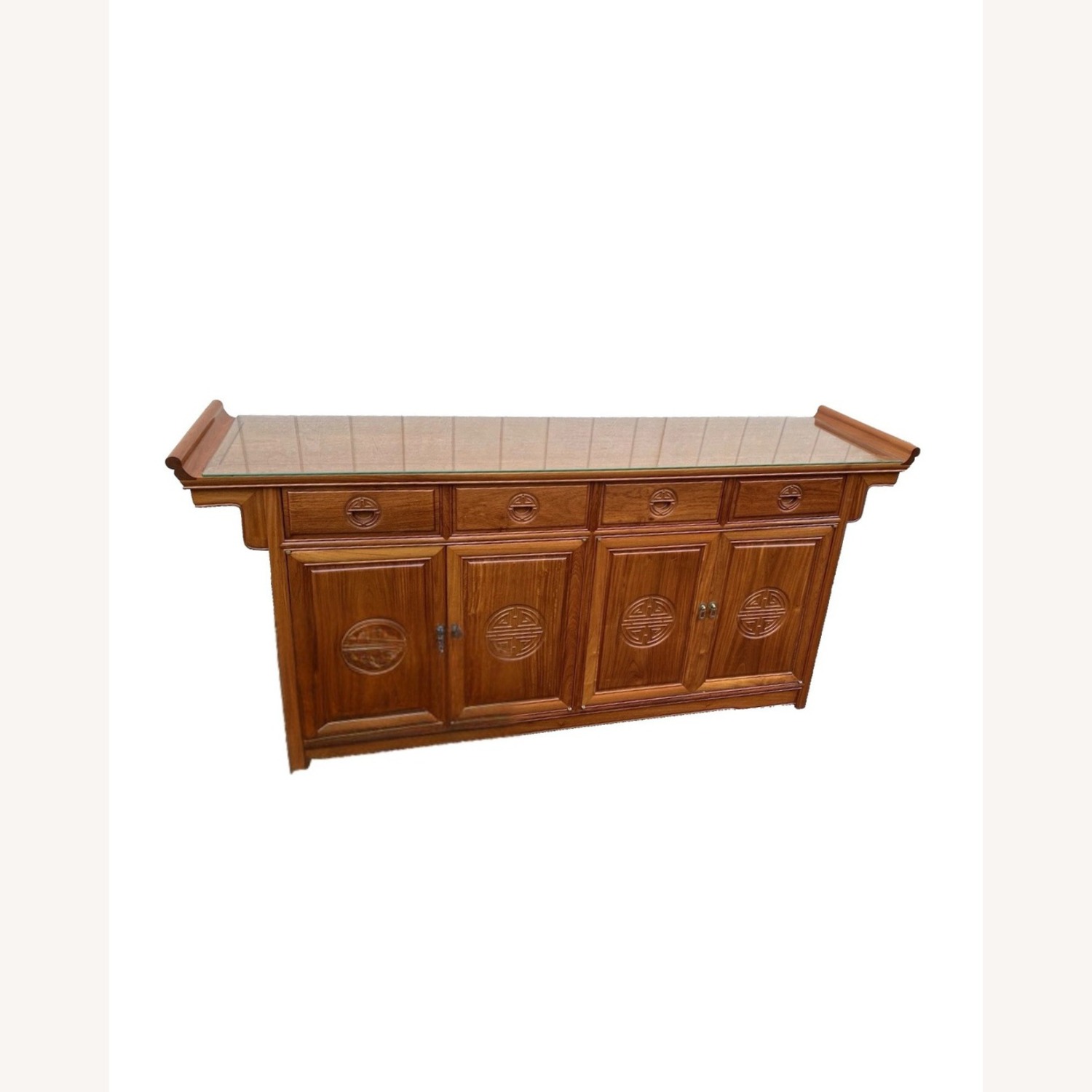 Oriental Sideboard Server Buffet Cabinet - image-1