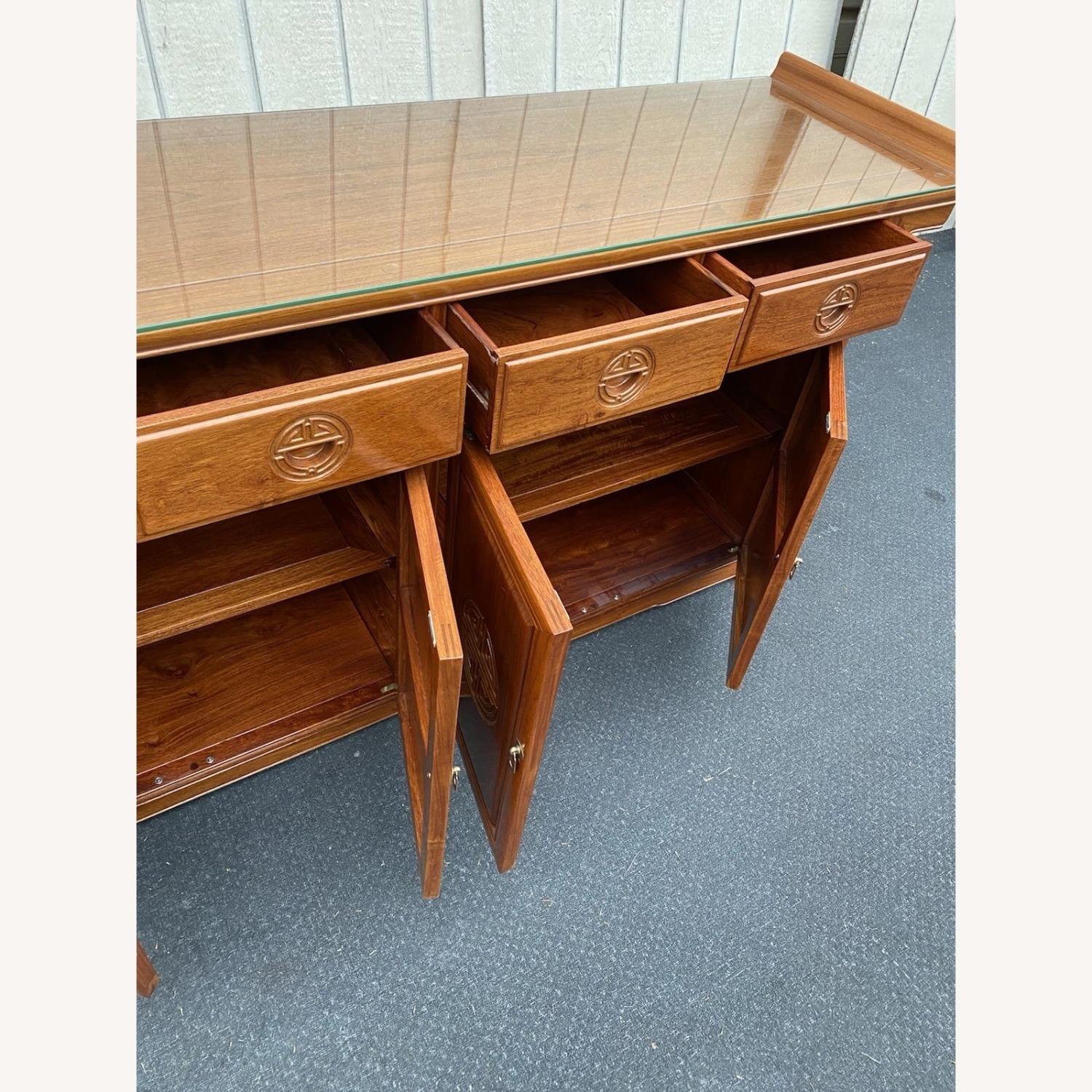 Oriental Sideboard Server Buffet Cabinet - image-10