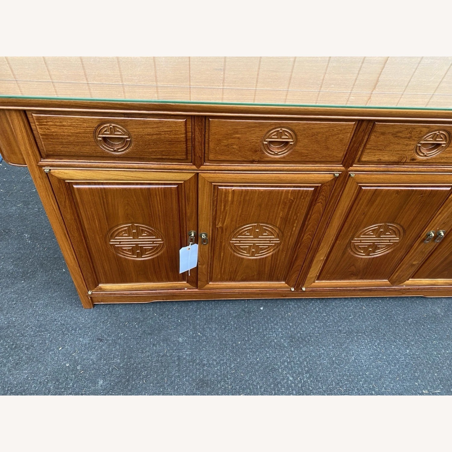 Oriental Sideboard Server Buffet Cabinet - image-3