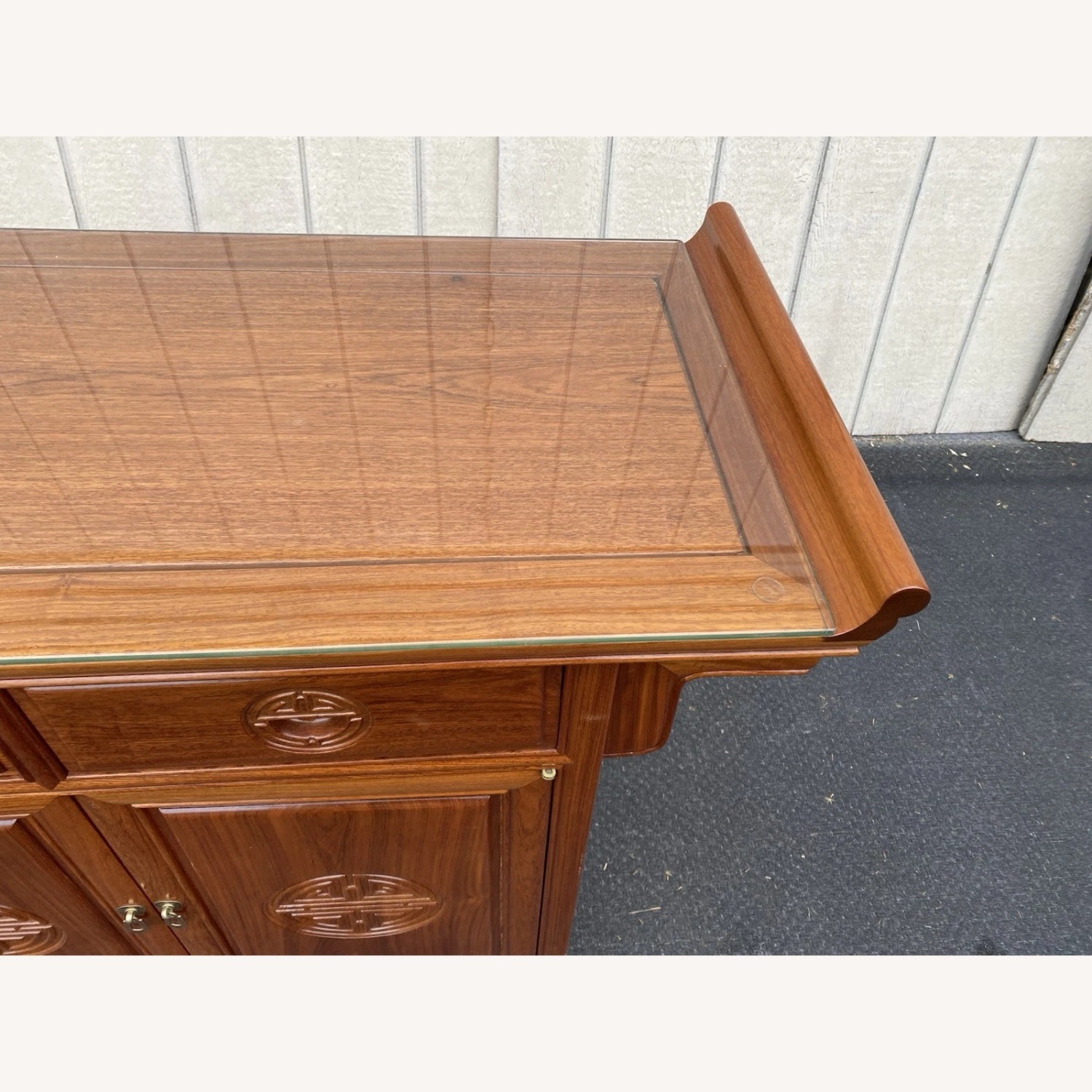 Oriental Sideboard Server Buffet Cabinet - image-6