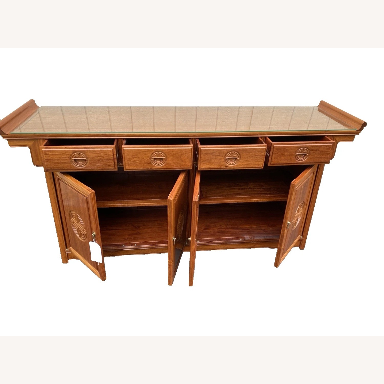 Oriental Sideboard Server Buffet Cabinet - image-2