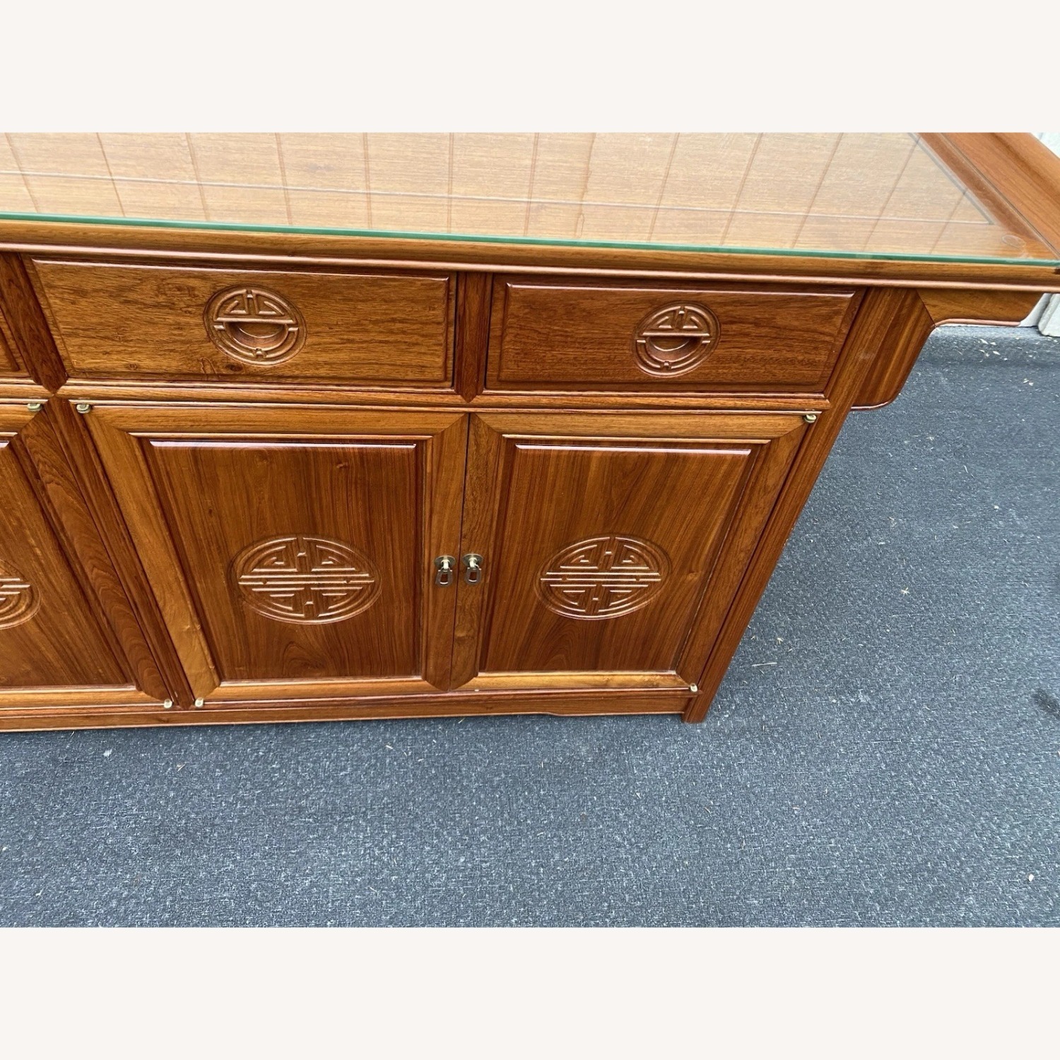 Oriental Sideboard Server Buffet Cabinet - image-7