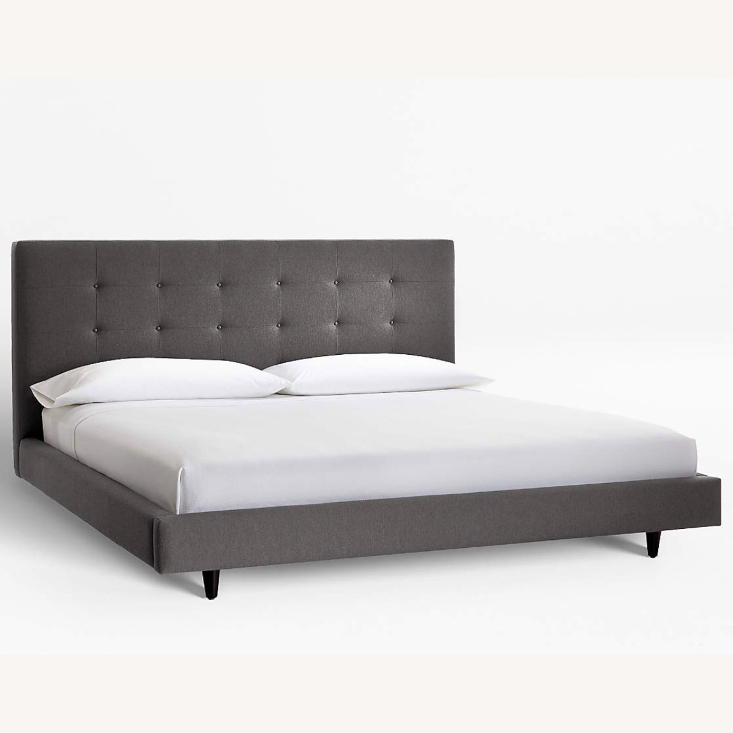 Crate & Barrel Tate 45" Upholstered King Bed - image-1